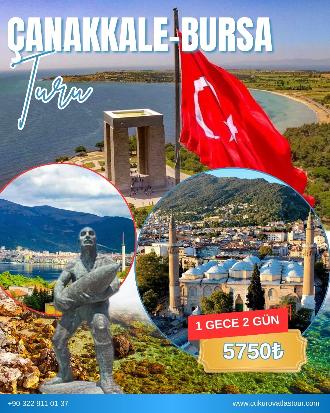 Bayramda Çanakkale - Bursa Turu